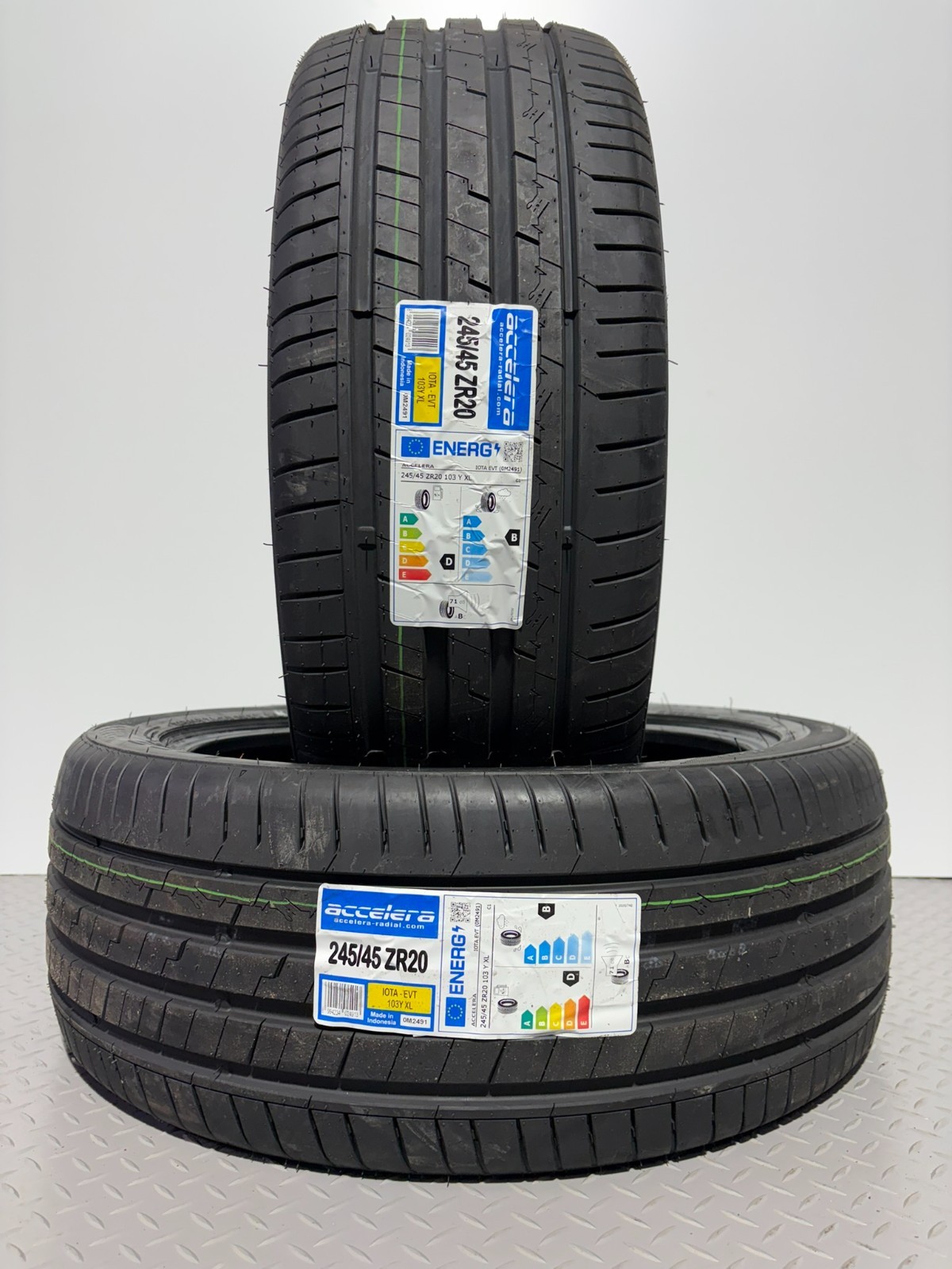 2 x 245/45ZR20 103Y XL  ACCELERA 245 45 20 EXTRA LOAD TYRES 245/45R20 103Y XL !