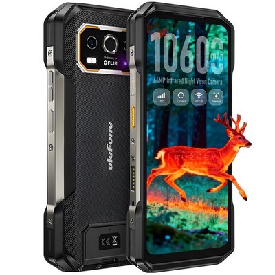 Ulefone Armor 27T Pro Outdoor Smartphone 5G Wärmebildkamera Handy 256GB 64MP NFC