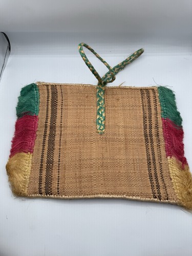 Bolso de colección años 60 del Bamessing Meta people of Camerún Rafia - Imagen 4 de 7