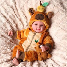 BABESIDE Baby Dolls, 17inch Large Realistic Cute Soft Body Baby Doll Real Life B