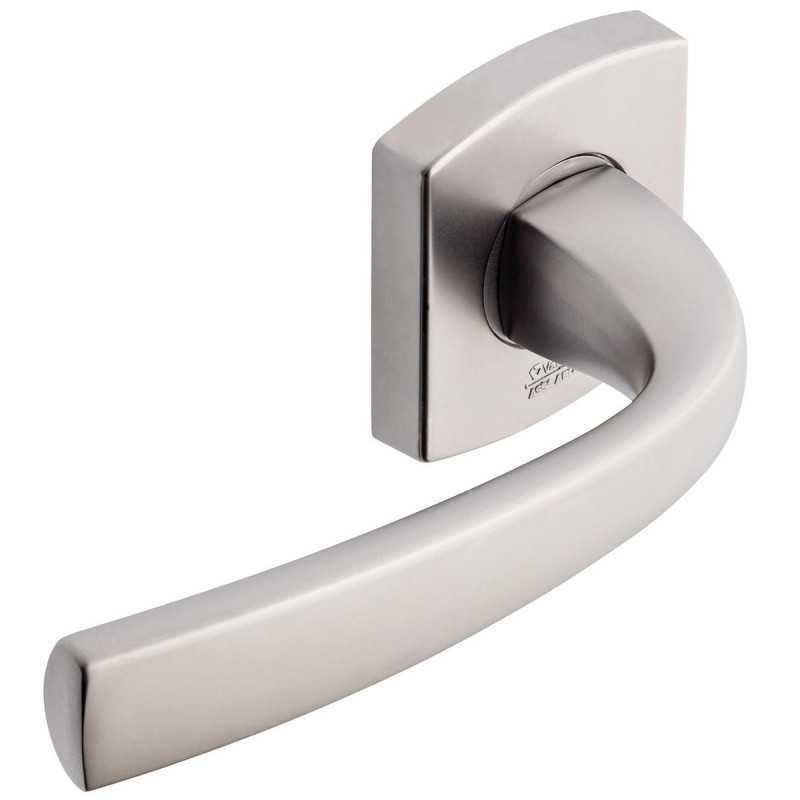 Poignée de porte MUZE Vachette chromé velours anti trace pour rénovation
