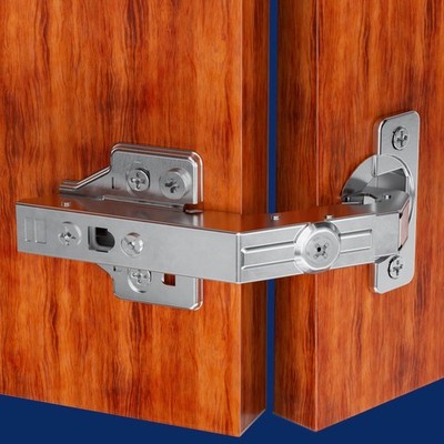 2 Pack 1 Pairs 135° Lazy Susan Hinge, 60 Degree 4D Adjustment Self Closing, C...