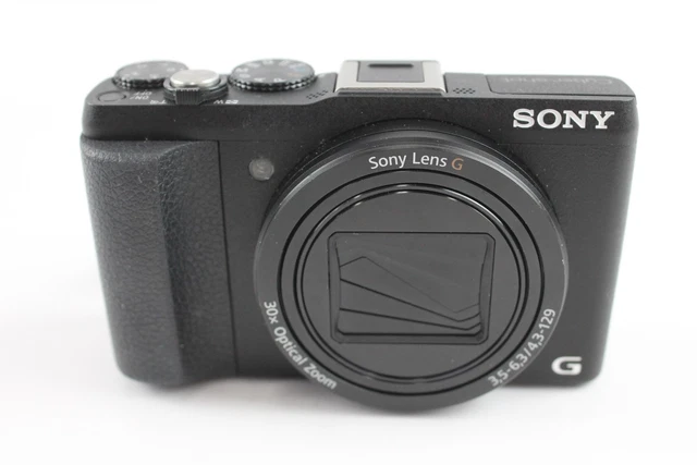 18 Sony Cybershot DSC-HX60V Digital Compact Camera Working w/ Sony G 30x Lens