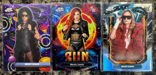 2026 Topps Chrome Cosmic  WWE - Becky Lynch - Planetary Pursuit - Purple Nebula