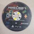 Sony Playstation 3 PS3 Minecraft No Manual Disc Only