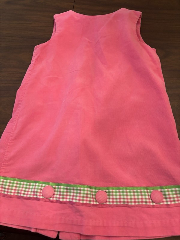 Chabre Pink Corduroy Dress, Size 6