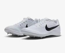 Nike Unisex Zoom Rival Track and Field Multi-Event Spikes DC8749-100 White Size