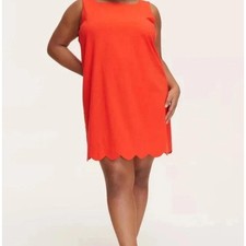 Kate Spade NEW size XL shift dress red sleeveless evenings girls night cocktails