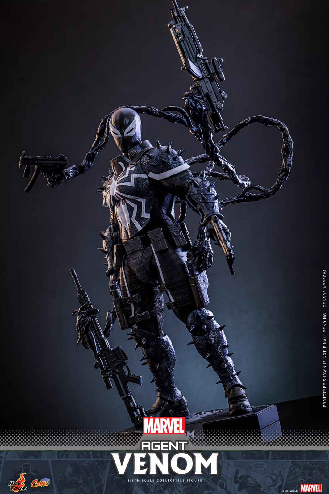 New Hot Toys CMS025 Marvel Comics 1/6 Agent Venom 1/6 Action Figure in stock