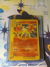 Rapidash 026/165 Expedition Base Set Holo. Vintage Pokemon Card. Damaged