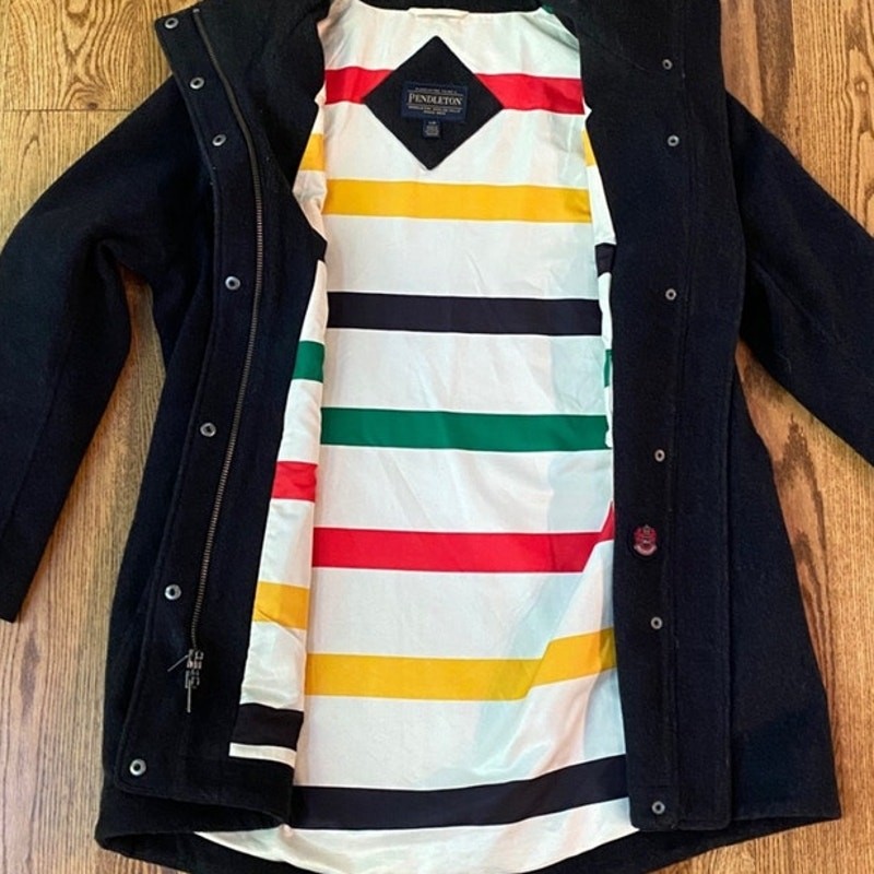 Pendleton Water Resistant Wool Campbell Coat L
