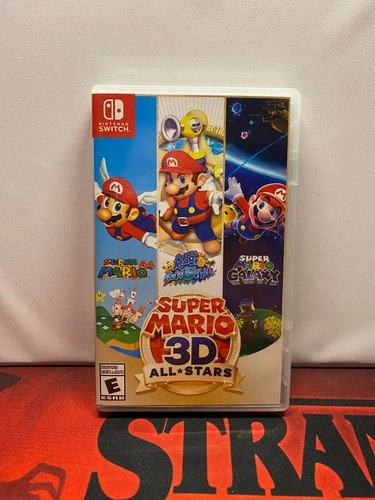 Super Mario 3D All Stars *RARE* Physical Game Cartridge & Case -Nintendo Switch
