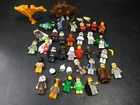 LEGO Lot of Mixed Minifigures Star Wars Castle Incredibles Ninjago + Accesories!