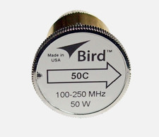 Bird 50C Plug-in Element 0 to 50 watts for 100-250 MHz for Bird 43 Wattmeters