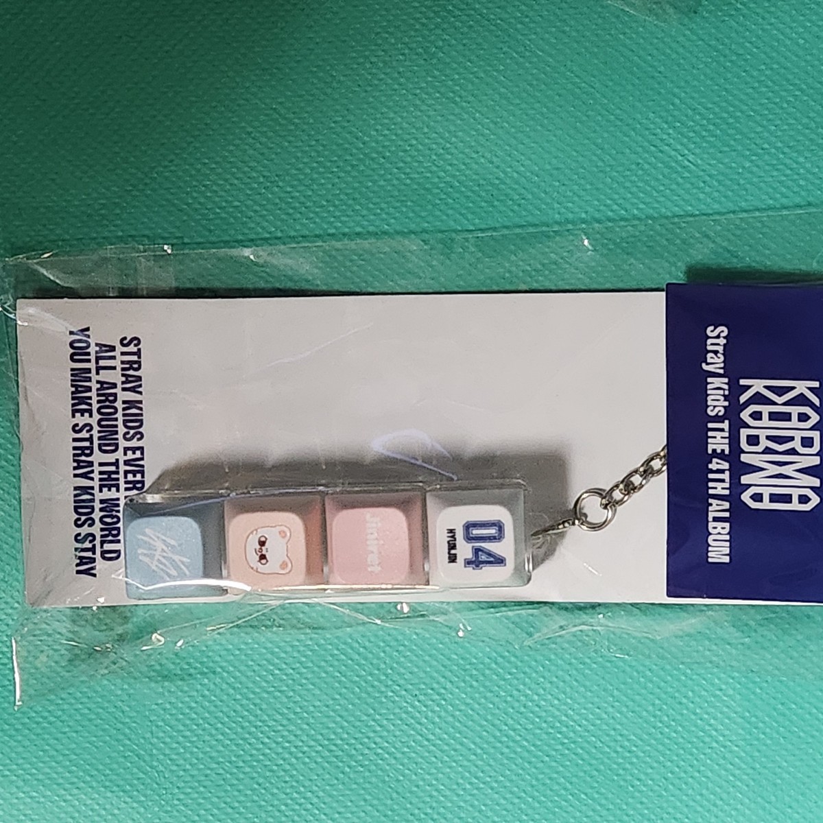 Stray Kids keycap keyring The 4th album [KARMA] popup seoul | eBay