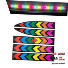 Car Reflective Sticker, Self Adhesive High-Intensity Style 1 Multicolored
