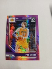 2024-25 Panini Donruss Optic Pau Gasol #234 Hyper Pink Prizm Legend Lakers