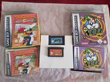 lot jeux GBA nintendo gameboy advance Mr nutz + crazy castle 5 Woody wood pecker