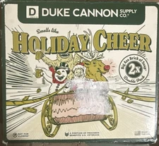 Duke Cannon Holiday Cheer Big Ass Brick Soap Special Box Double Pack 2 of 10oz.