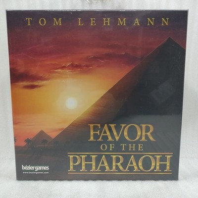 Favor of The Pharaoh Tom Lehmann Board Game Bezier Games 2015 NEW SEALED 