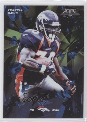 2015 Topps Fire Gold 37/299 Terrell Davis #94 HOF 0u7