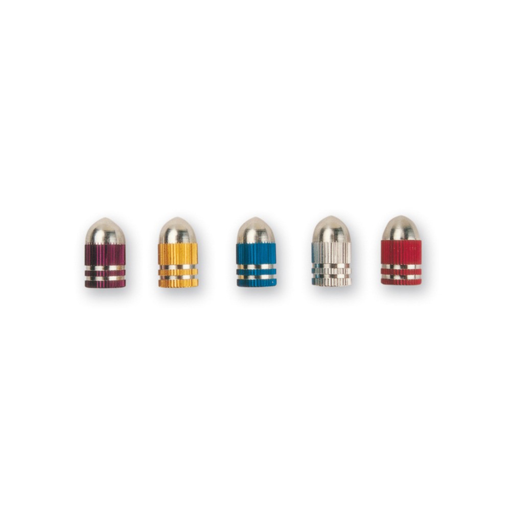Bullet Valve Caps Set. Gold For Bike Accessories Spare Parts