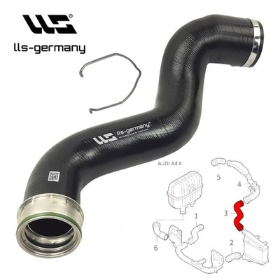 Turbo- Ladeluftschlauch für AUDI A4 1.9 TDI 130 PS 2.0 TDI 140 PS 8E0145737E