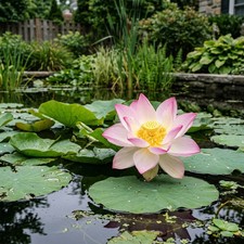 15 Lotus Seeds for Planting - Heirloom Lotus Flower Seeds for Home Garden