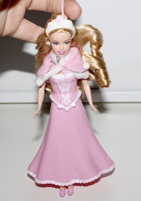 2007 Barbie Mini Kingdom 6'' Nutcracker Princess Clara Ornament Mattel