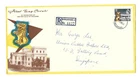 MALAYSIA SINGAPORE  1959 Statehood 50c on R-fdc local @ 50c rate