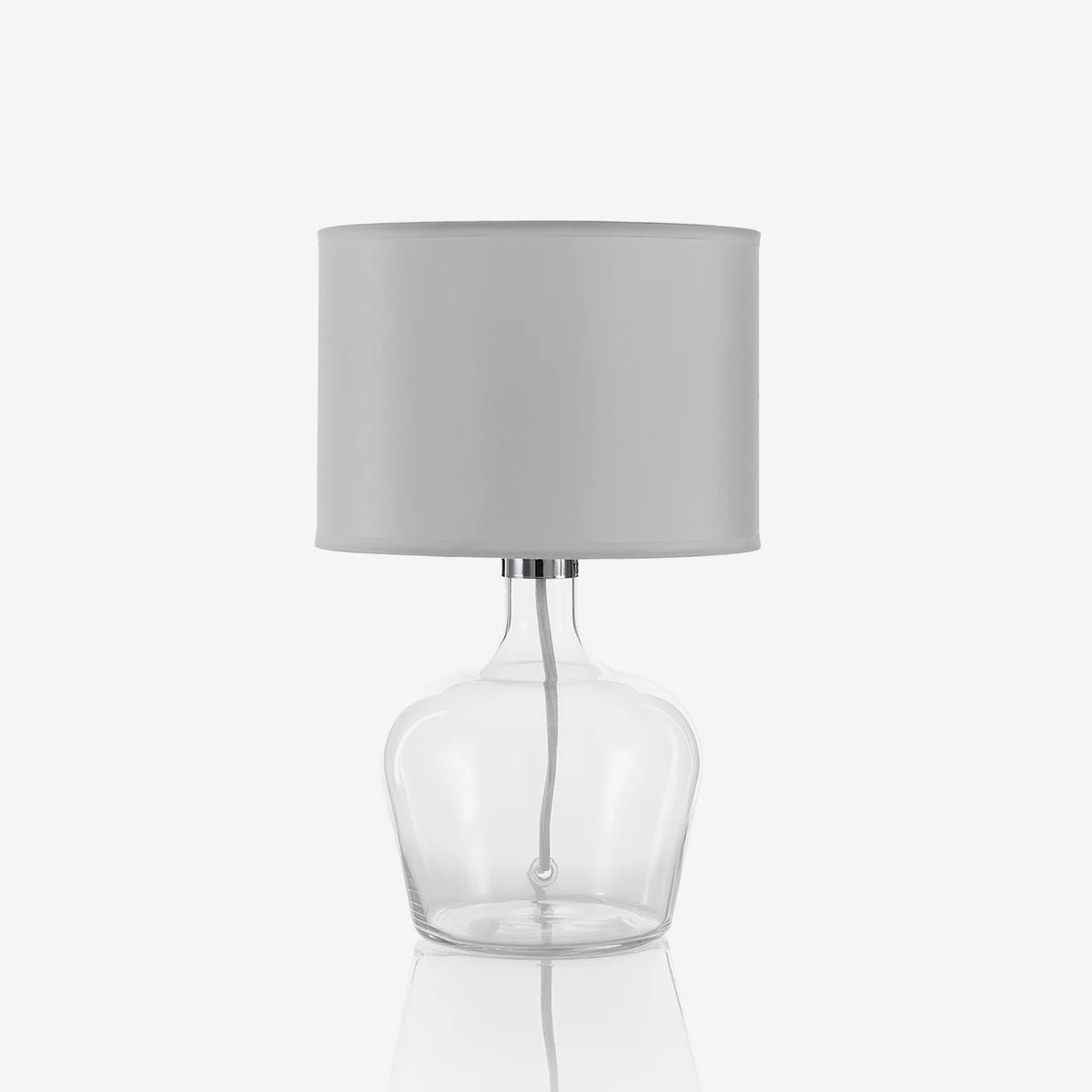 Lampe de table Bruma en verre pour illuminer vos soirées lecture dans le salon