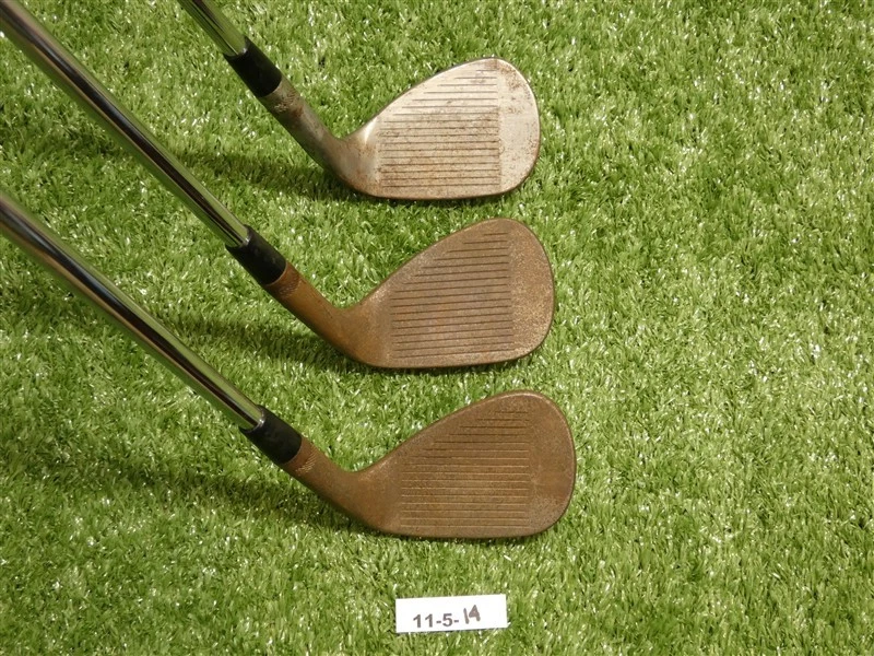 Juego de cuñas Titleist Vokey SM10 crudas para mano izquierda 50/54/60* hueco/arena/lobo DG S400 acero Foto 3 de 4