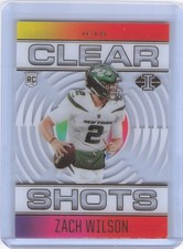 2021 Panini Illusions #CS-17 Zach Wilson Clear Shots