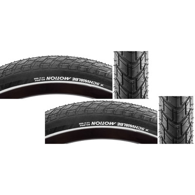 Schwalbe Motion Big Apple 20x2.0 E-Bike Tire with Green Addix, RaceGuard,