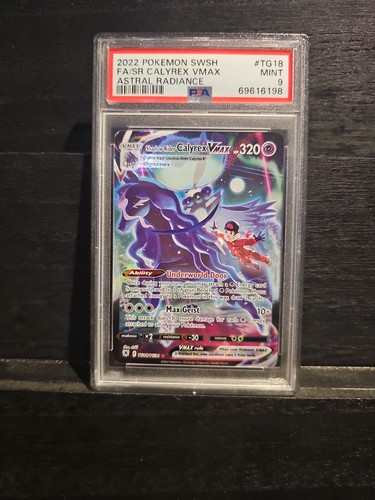 Shadow Rider Calyrex VMAX graded PSA 9 for sale on eBay