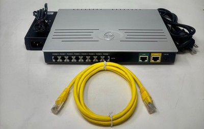 New 8-Port VoIP Gateway Router (Integrated LAN/WAN, 12V DC Power)
