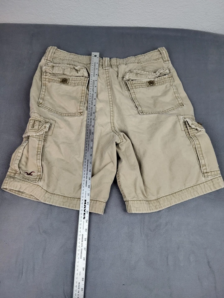 Hollister Cargo Short Mens 36 Brown Heavyweight Rugged Outdoor Hiking Camping - Image 4 of 4