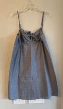 Vintage DKNY Spaghetti Strap Tie Front mini Dress