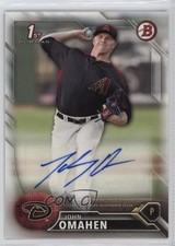 2016 Bowman Retail Prospect Auto Johnny Omahen John Omahen #PA-JO Auto 2u3