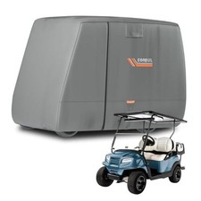 Golf Cart Cover 2/2 2/4 Passenger Heavy Duty 420D Waterproof Golf Cart Covers