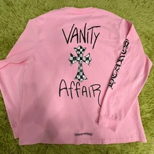 Pink Chrome Hearts Long Sleeve Tee – Vanity Affair, Street Style Aesthetic