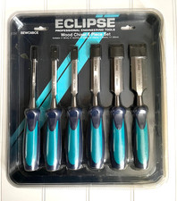Wood Chisel Set Eclipse 6 Piece Blue Spear & Jackson 6mm to 32mm Professional