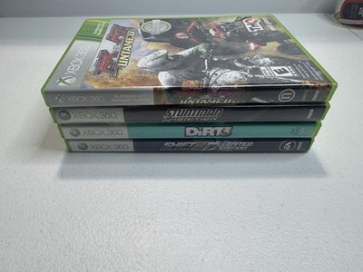 Xbox 360 Racing Game Lot DiRT 3 Shift 2 MX vs ATV Stuntman Tested