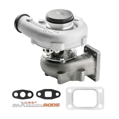 New-Upgraded T3/T4 T04E 5-Bolt Turbocharger Turbo 0.63 /0.5 A/R External Wastega