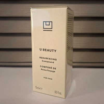 ~ NEW ~ U BEAUTY RESURFACING COMPOUND FOR FACE 15ml BOXED & SEALED ** RRP £85 **