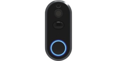 Heath Zenith SL-3012-00 Notifi Lighted Push Button Video Doorbell - Black