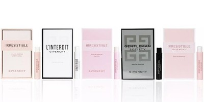 5PC Givenchy Perfume Collection Irresistible etc Sample Spray Set Parfum#RA-45