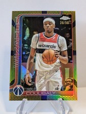 2025-26 Topps Chrome Bilal Coulibaly Gold Basketball 🏀 /50 #208
