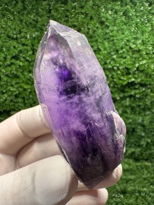 WoW! DEEP PURPLE AMETHYST from Tutu Cliffs, Nigeria! real color!! / A228
