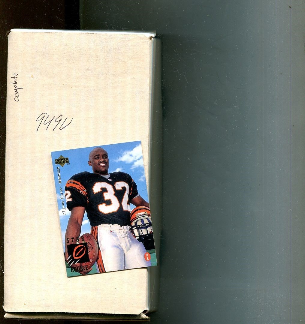 1995 UPPER DECK FOOTBALL COMPLETE 300 CARD SET 949U